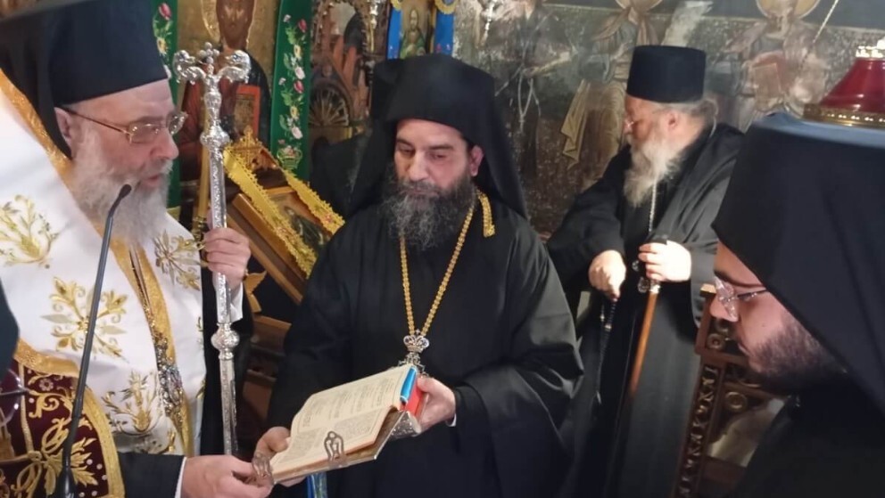 Μοναχική κουρά νέου αδελφού στην Ι.Μ. Παναγίας «Πελεκητής» και πατρικές νουθεσίες του Σεβασμιωτάτου προς τον νέο μοναχό Τιμόθεο