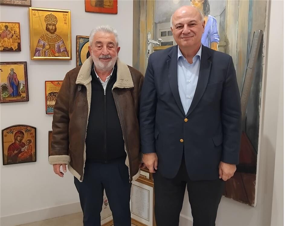 Συνάντηση του Αναπλ. Περιφερειάρχη Θεσσαλίας Κ. Μπαρμπούτη με τον Υπουργό Αγροτικής Ανάπτυξης και Τροφίμων κ. Κ. Τσιάρα