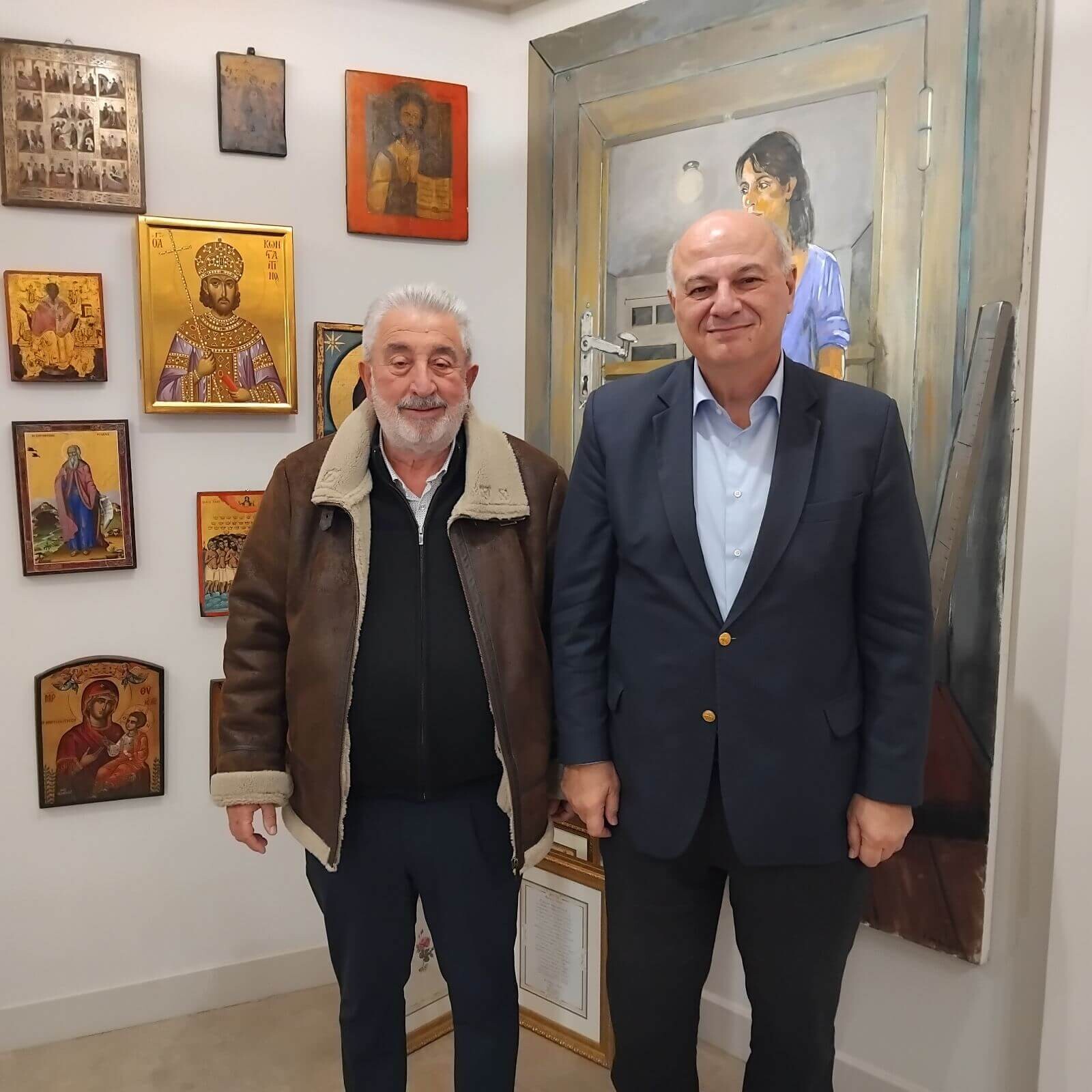 Συνάντηση του Αναπλ. Περιφερειάρχη Θεσσαλίας Κ. Μπαρμπούτη  με τον Υπουργό Αγροτικής Ανάπτυξης και Τροφίμων κ. Κ. Τσιάρα