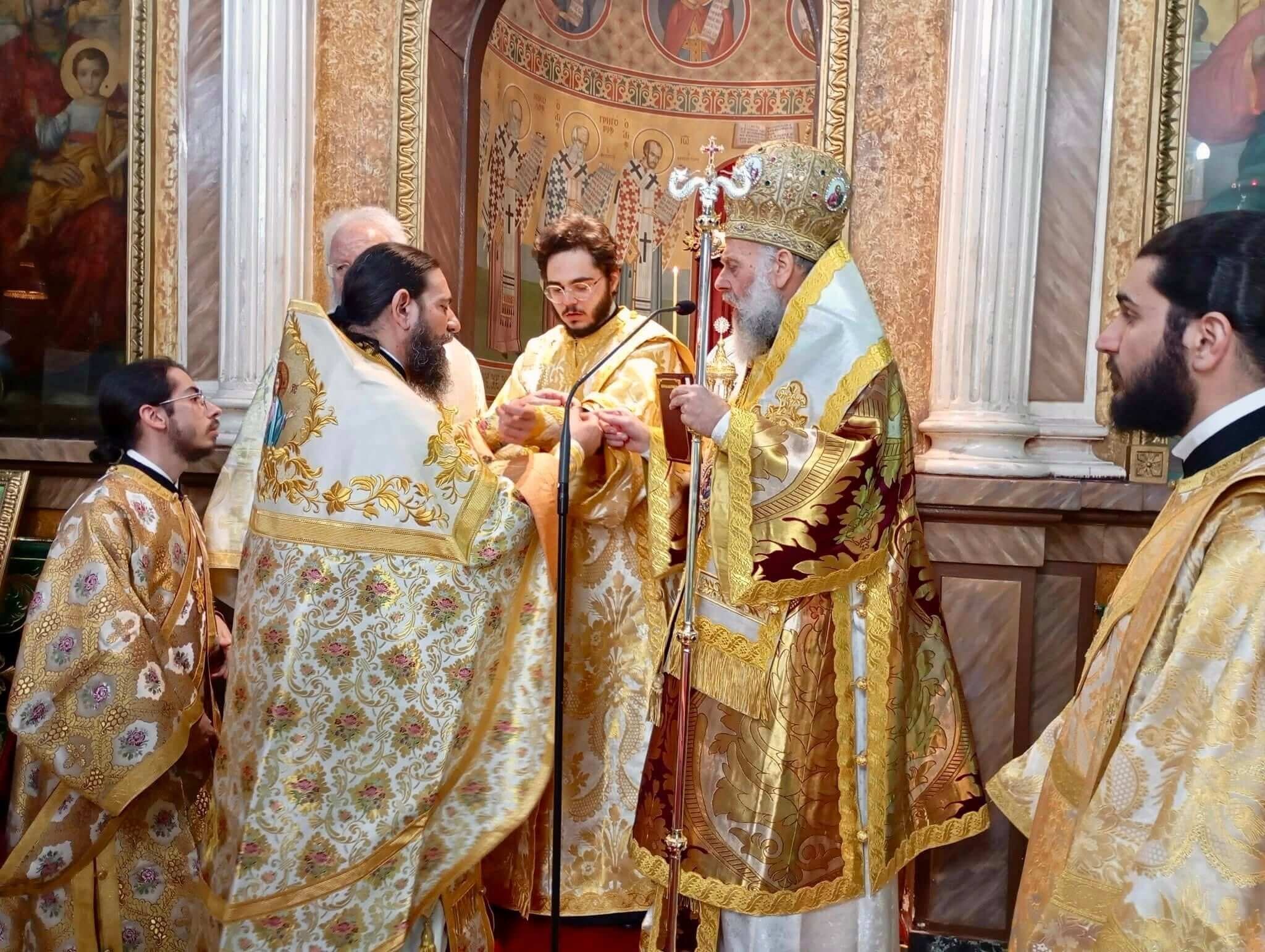 Χειροτονία εις Διάκονον στον Ιερό Μητροπολιτικό Ναό Αγίων Κωνσταντίνου και Ελένης Καρδίτσης