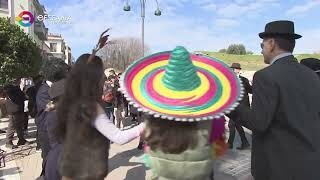 Σε ρυθμούς αποκριάς η Λάρισα - Τα μπουλούκια ξεσήκωσαν το κέντρο της πόλης