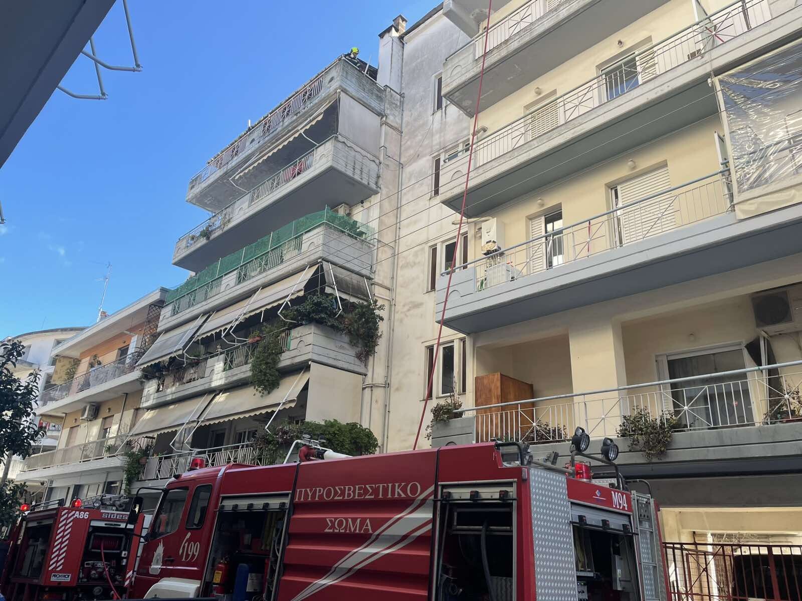 Πυρκαγιά σε οικία στη Καρδίτσα