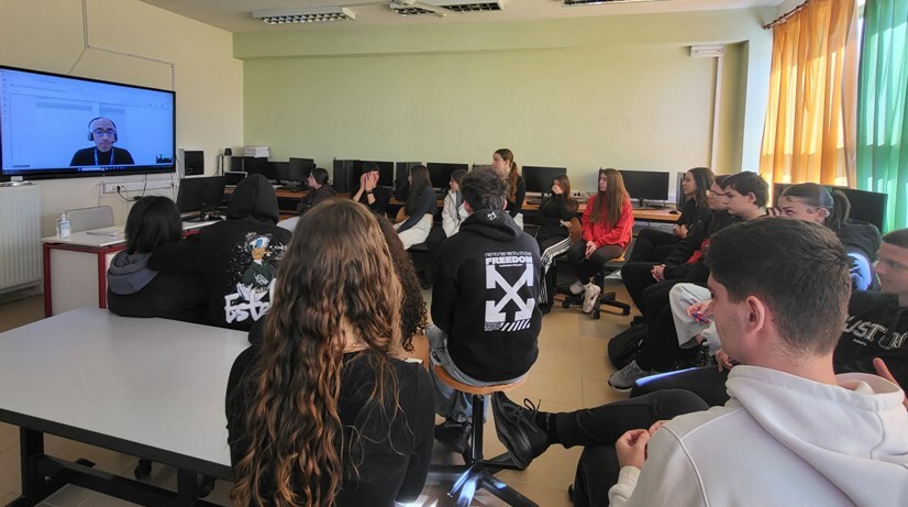Διαδικτυακή συνάντηση του 1ου Πειραματικού Λυκείου Καρδίτσας με την Ύπατη Αρμοστεία του Ο.Η.Ε. για τους πρόσφυγες