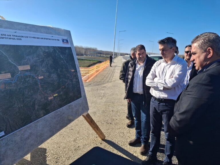 Χρίστος Δήμας: Στο 93% η πρόοδος κατασκευής στο Βόρειο Τμήμα του Αυτοκινητοδρόμου Ε65