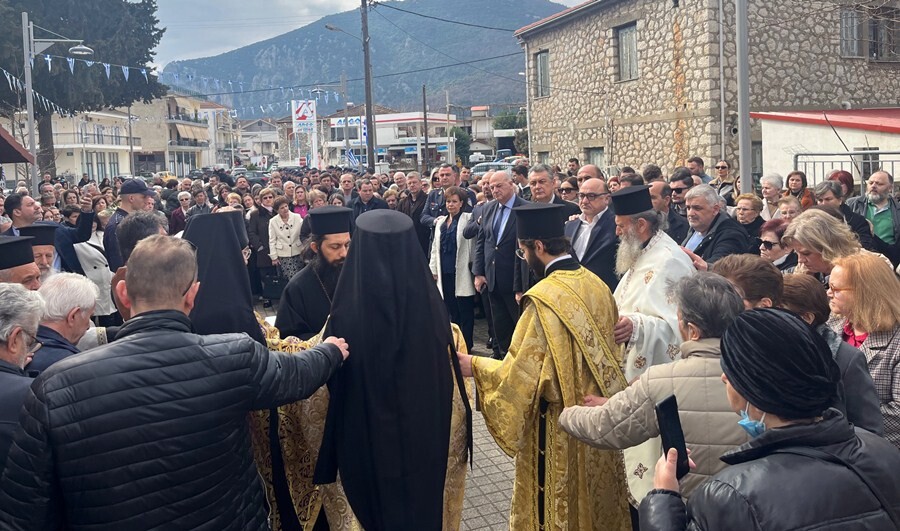 Με λαμπρότητα και κάθε επισημότητα εορτάστηκε ο Άγιος Θεόδωρος ο Τήρων, πολιούχος της πόλης του Μουζακίου