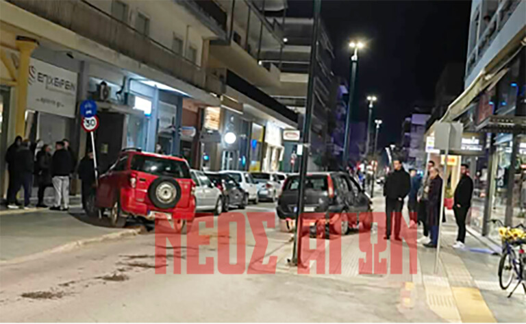 Σύγκρουση οχημάτων στο κέντρο της Καρδίτσας