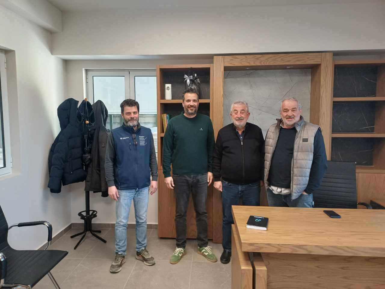 Επίσκεψη του Αναπλ. Περιφερειάρχη Θεσσαλίας κ. Κ. Μπαρμπούτη  στον Συνεταιρισμό  Αγελαδοτρόφων και Προβατοτρόφων Δυτ. Θεσσαλίας