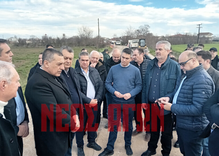 Σε σημεία που γίνονται έργα αποκατάστασης στο Ν. Καρδίτσας ο Υπ. Υποδομών