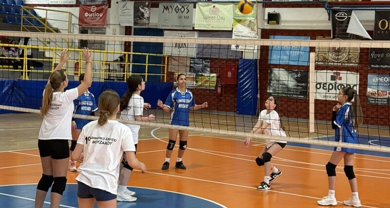 Αγώνες ΑΘΛΟπαιδείας βόλεϊ δημοτικών σχολείων του Δήμου Μουζακίου