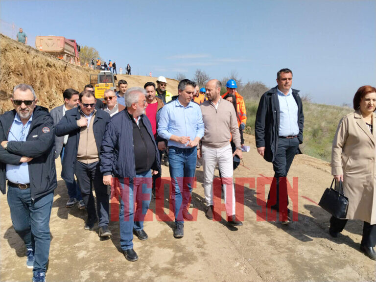 Στο Δήμο Μουζακίου ο Υπουργός Υποδομών Χρίστος Δήμας (ΦΩΤΟ)