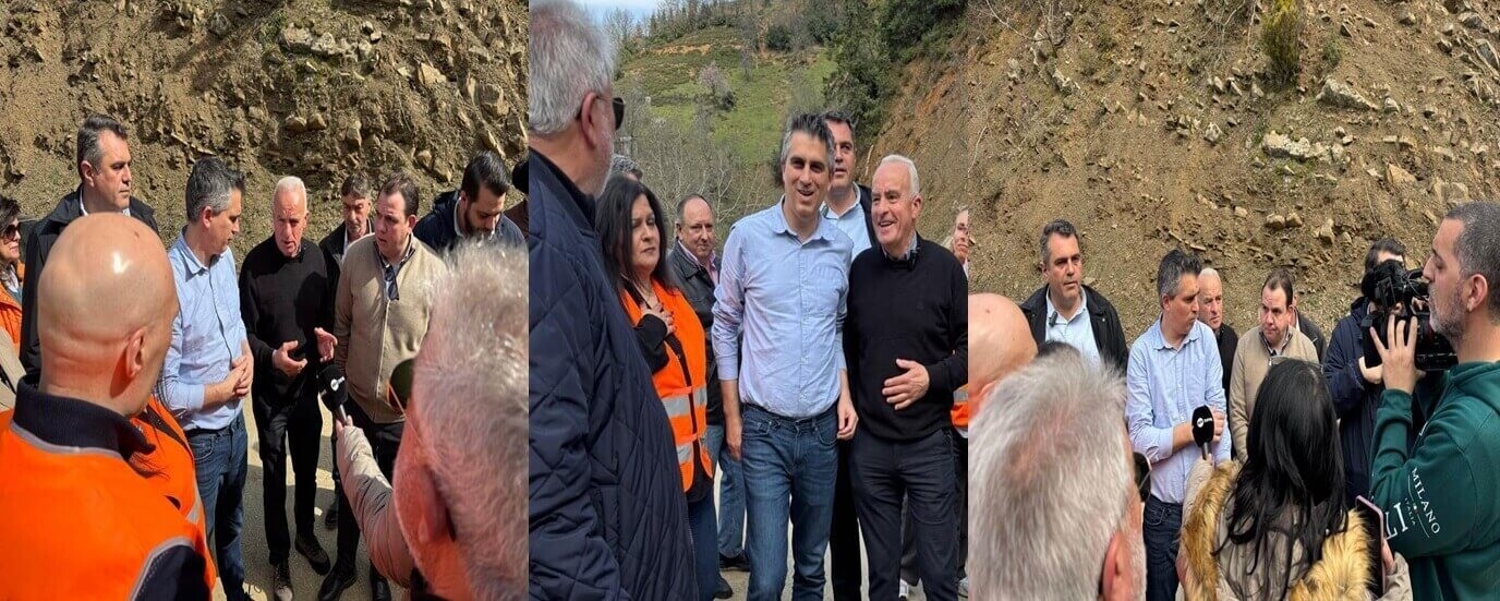 Επίσκεψη Χρήστου Δήμα στις πληγείσες περιοχές Μουζακίου και Ραχούλας