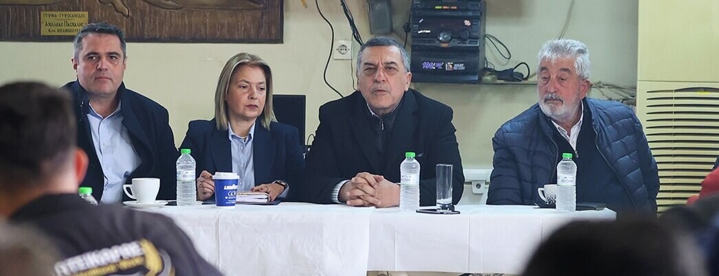 Στα Γεφύρια Καρδίτσας ο Δημήτρης Κουρέτας για τα δίκτυα Σμοκόβου: Λύση στη λειψυδρία για 231.000 στρέμματα