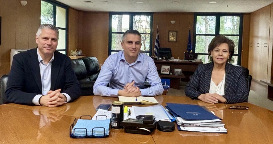 Συνεργασία της Ασημίνας Σκόνδρα με τον υπουργό Χρ. Δήμα για έργα υποδομών του ν. Καρδίτσας