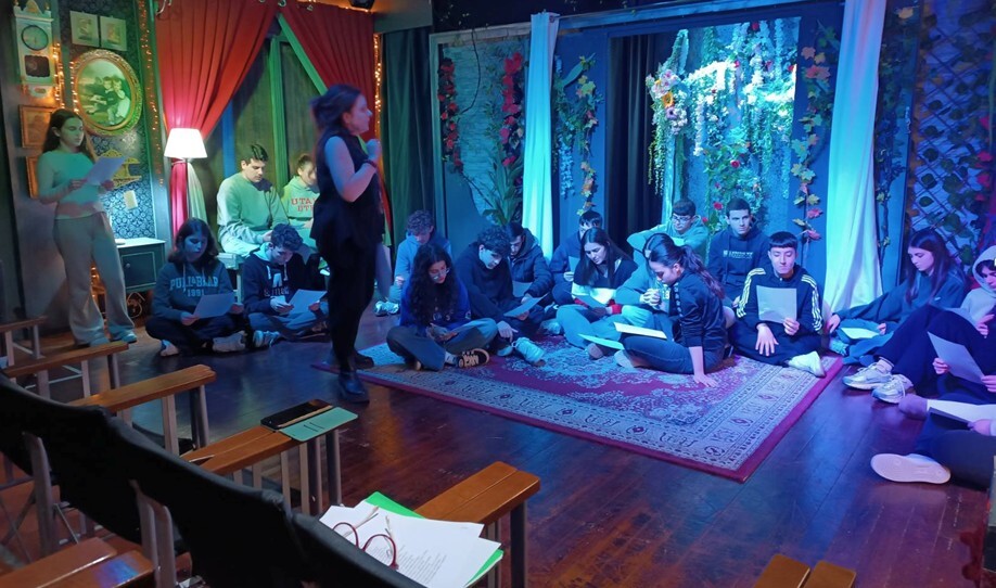 Βιωματική Δράση Ομίλων του 1ου Πειραματικού Λυκείου στο Θέατρο «Όψεις»