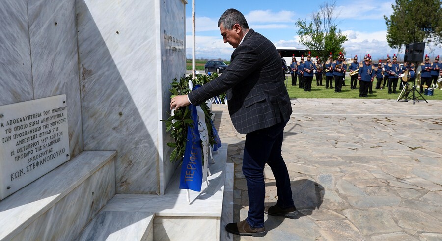 Ο Δημ. Κουρέτας τίμησε στο Κιλελέρ τους αγωνιστές του 1910 και του σήμερα