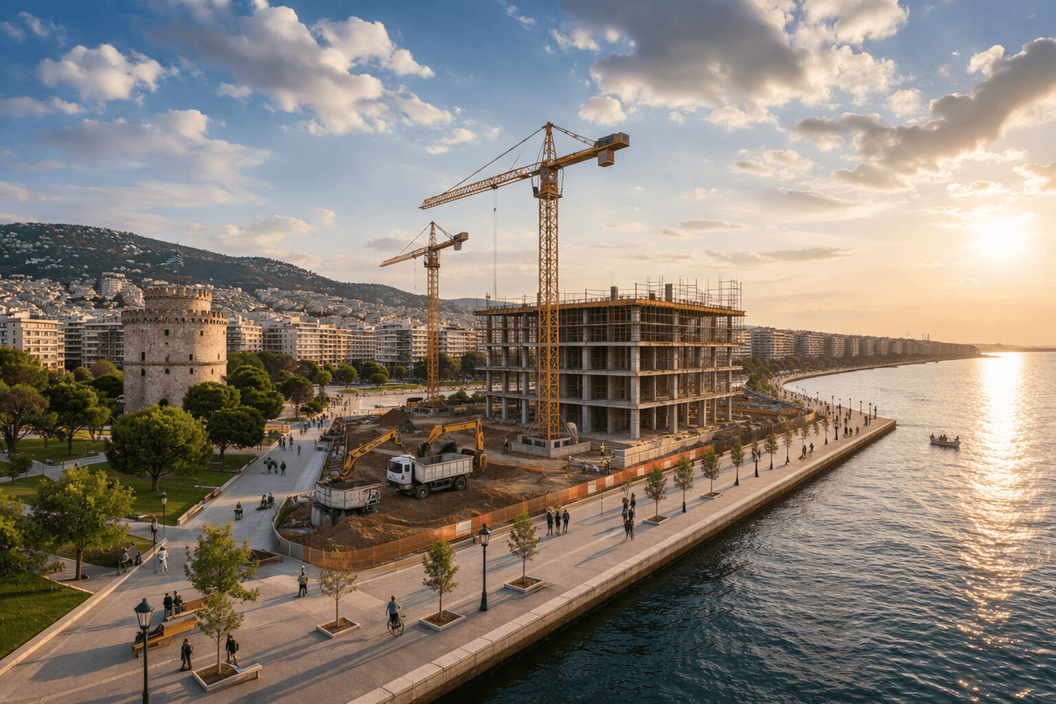 Σταύρος Καλαφάτης: “Η Θεσσαλονίκη μεταμορφώνεται με έργα που υλοποιούνται με συνέπεια”