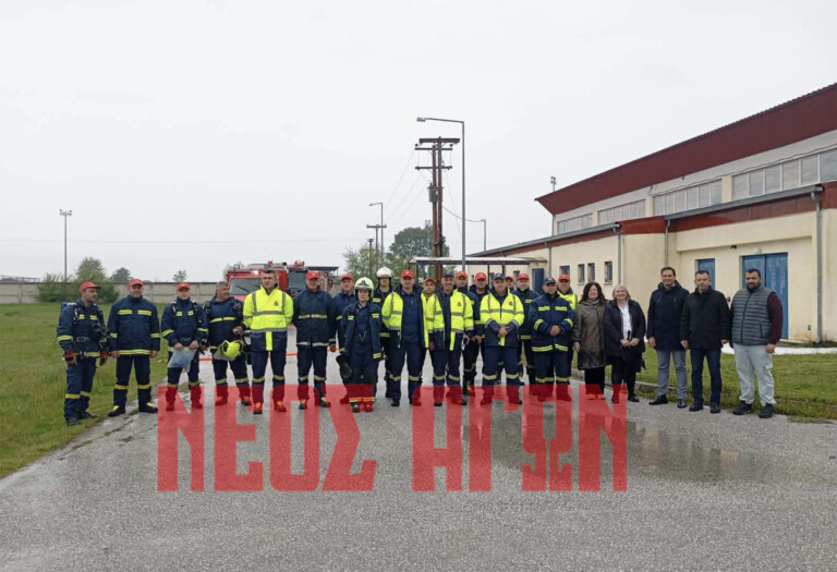 Επιτυχημένη άσκηση απεγκλωβισμού ατόμου και κατάσβεσης πυρκαγιάς στο Γυμναστήριο Σοφάδων (Φωτο και βίντεο)