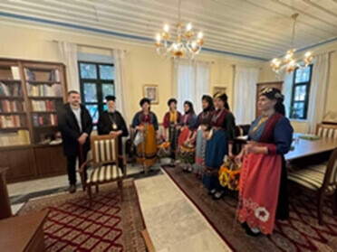 Μήνυμα Αναστάσεως από τα κάλαντα του Λαζάρου στην Ιερά μας Μητρόπολη