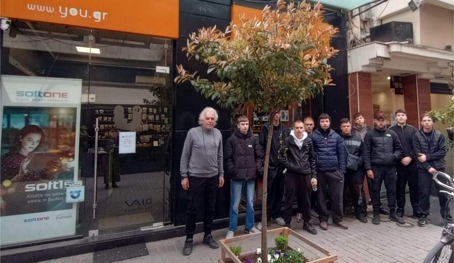 Εκπαιδευτική επίσκεψη των μαθητών Πληροφορικής στην επιχείρηση Computer Center Παπαβασιλείου