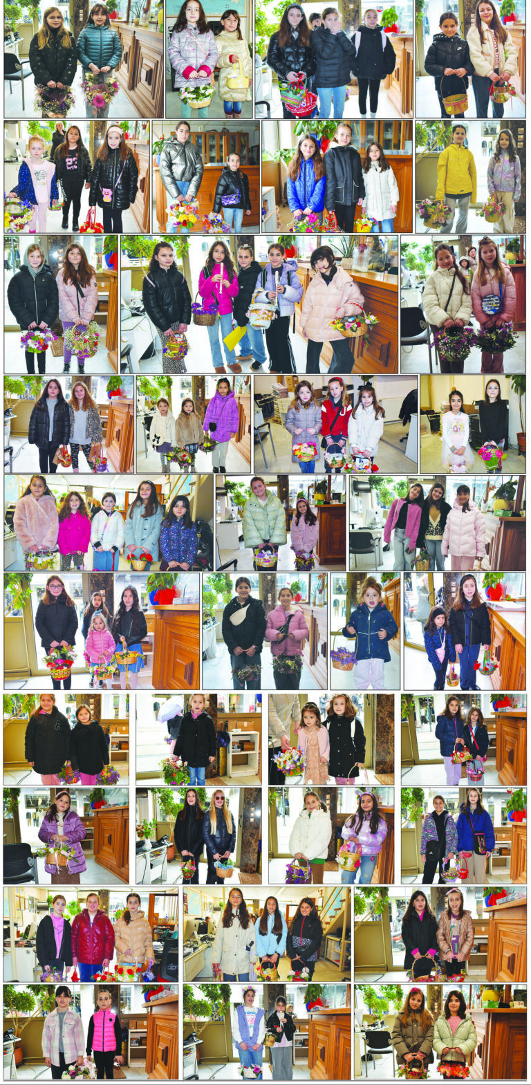 “Εις την πόλη Βηθανία...” τραγούδησαν οι Λαζαρίνες