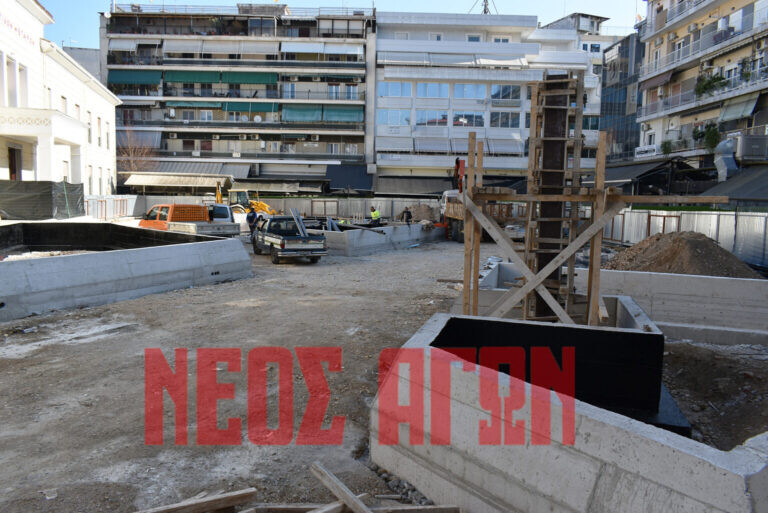 Τη χορήγηση παράτασης για το το έργο της Πλατείας Δικαστηρίων καλείται να αποφασίσει η Δημοτική Επιτροπή