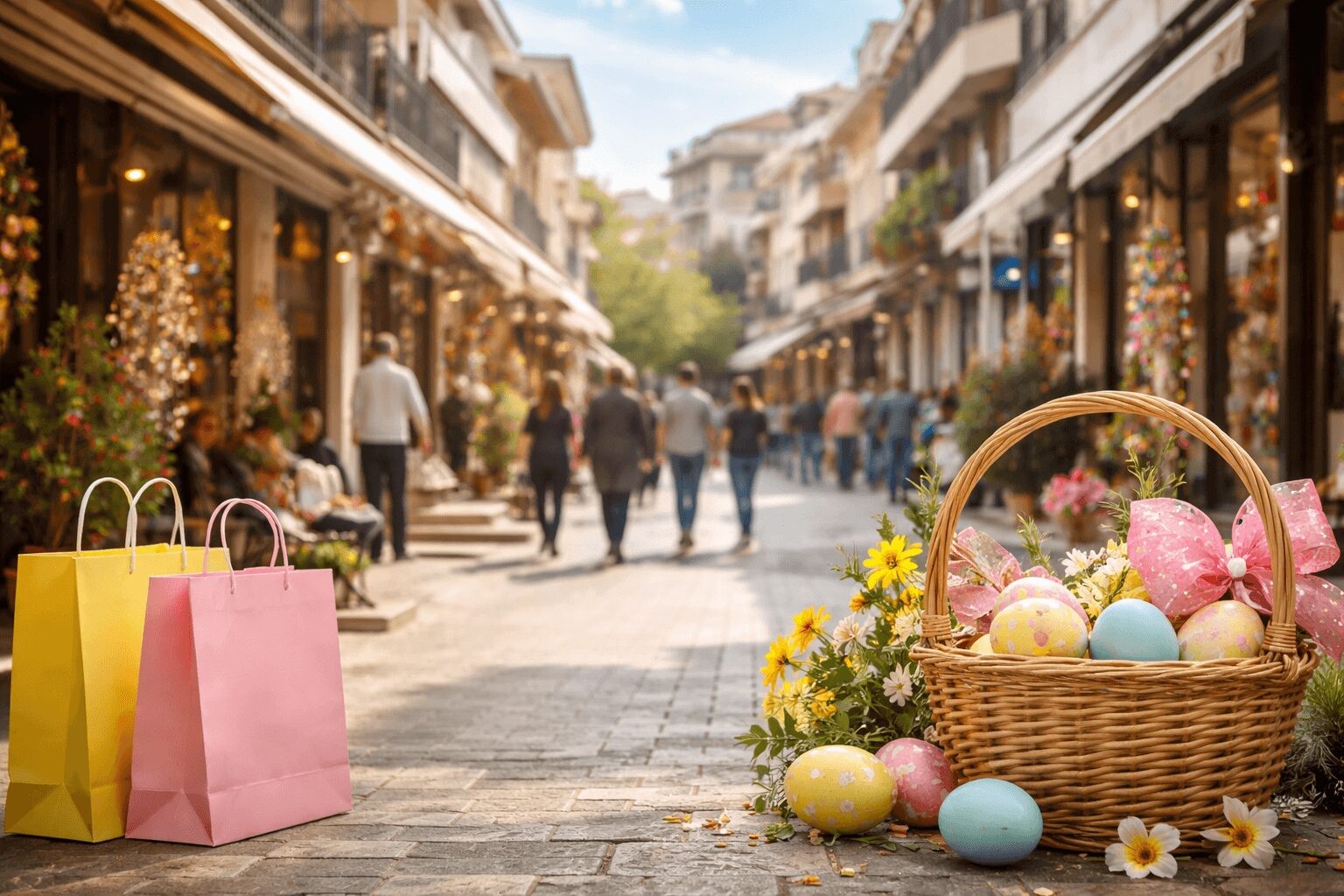 Στήριξη της τοπικής αγοράς στην Καρδίτσα ενόψει Πάσχα