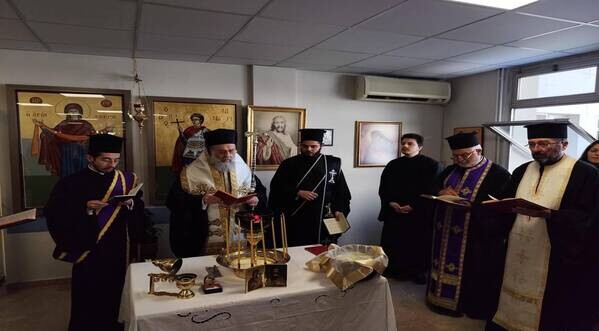 Ιερό Ευχέλαιο στο Γενικό Νοσοκομείο Καρδίτσας από τον Σεβασμιώτατο κ. Τιμόθεο