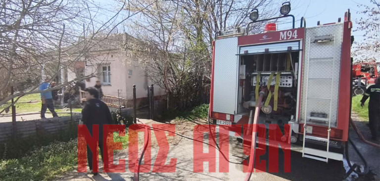 Ματαράγκα: Άμεση επέμβαση της Πυροσβεστικής Υπηρεσίας Σοφάδων σε φωτιά σε οικία