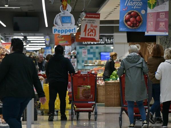 Ουρές στα σούπερ μάρκετ