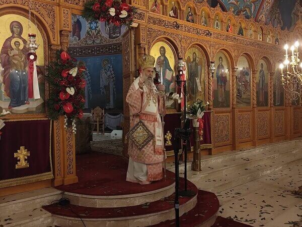 Πανηγυρικός Εσπερινός των Αγίων Ραφαήλ, Νικολάου και Ειρήνης