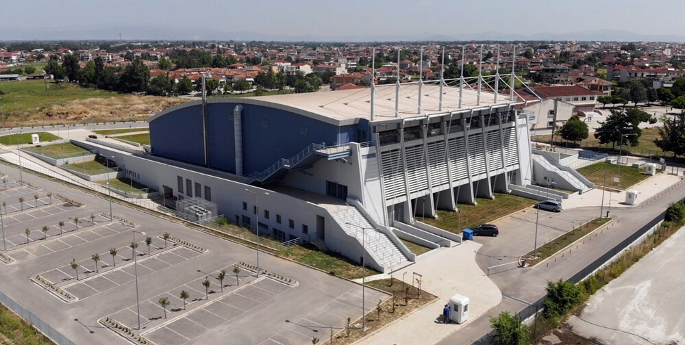 Αεροϋποστηριζόμενος θόλος καλαθοσφαίρισης στο νέο Κλειστό Γυμναστήριο Καρδίτσας από την Περιφέρεια