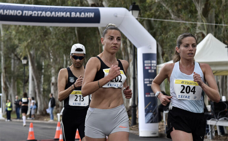 2η η Πένυ Τσινοπούλου στον πρώτο ιστορικό ημιμαραθώνιο βάδην στην Πρέβεζα