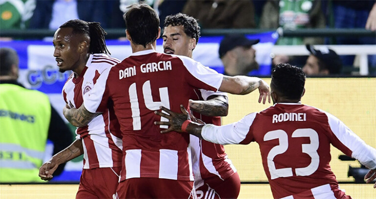 Ο Ολυμπιακός άλωσε τη Λεωφόρο επικρατώντας του ΠΑΟ (0-2)