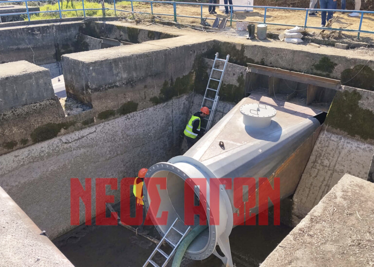 Αίτηση παραχώρησης έκτασης για προσωρινή απόθεση υλικών  στο πλαίσιο του εκσυγχρονισμού των δικτύων του ΤΟΕΒ Ταυρωπού