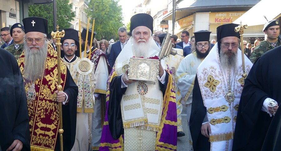 Η Τίμια κάρα του Αγίου Σεραφείμ στην Καρδίτσα