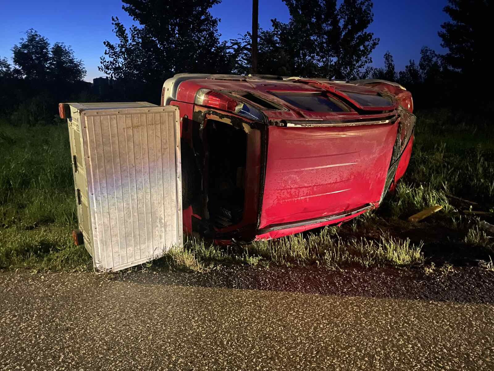 Τροχαίο ατύχημα στο δρόμο Καρδιτσας-Μητρόπολης