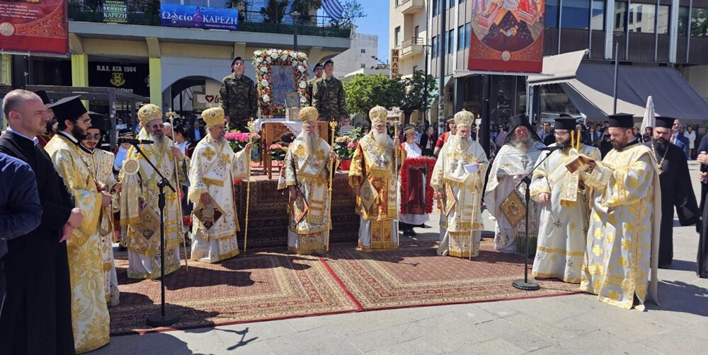 Με λαμπρότητα και κατάνυξη οι εκδηλώσεις για τον πολιούχο Άγιο Σεραφείμ στην Καρδίτσα