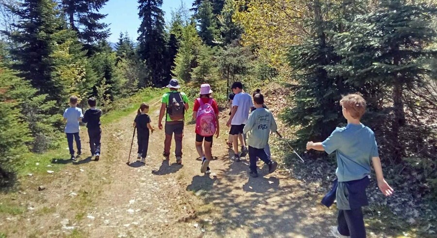 Κοινή πεζοπορική δράση 7ου Δημοτικού Σχολείου Καρδίτσας με τον Ελληνικό Ορειβατικό Σύλλογο Καρδίτσας