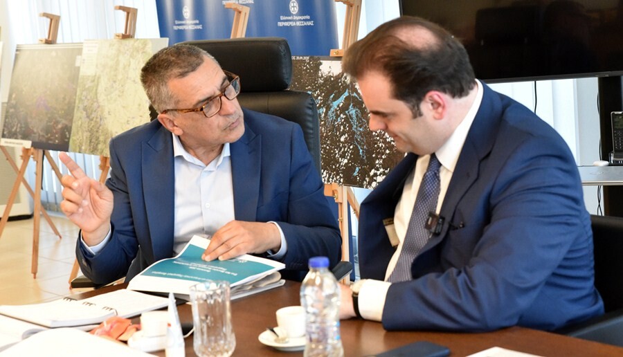 Τεχνητή Νοημοσύνη και Πολιτική Προστασία στο επίκεντρο της συνάντησης Πιερρακάκη-Κουρέτα