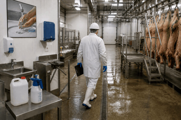 Επικαιροποίηση Οδηγού HACCP για τα Σφαγεία Οπληφόρων Ενίσχυση μέτρων βιοασφάλειας και απολύμανσης