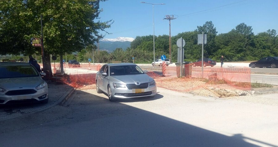 Εμπλοκή με τα δίκτυα «ακινητοποιεί» τα έργα της δυτικής εισόδου Καρδίτσας