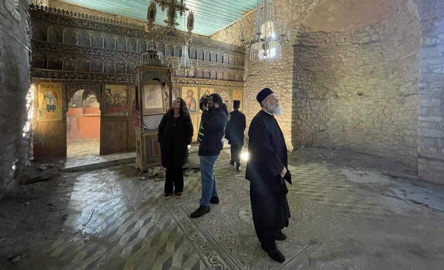 Προχωρούν οι εργασίες στον Ι.Ν. Κοιμήσεως της Θεοτόκου Ρεντίνας