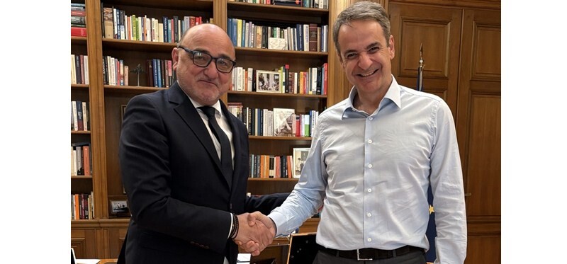 Συνάντηση του Βουλευτή της Ν.Δ. του Ν. Καρδίτσας κ. Τέλη Σπάνια με τον Πρωθυπουργό κ. Κυριάκο Μητσοτάκη