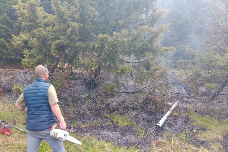 Άμεση αντιμετώπιση δασικής φωτιάς στην περιοχή του Πετρίλου στην Αργιθέα (ΦΩΤΟ & ΒΙΝΤΕΟ)