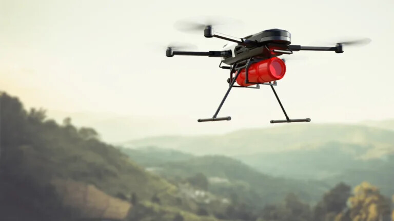 Το drone εντόπισε καπνό σε περιοχή της Λ. Πλαστήρα και κινητοποίησε την Πυροσβεστική