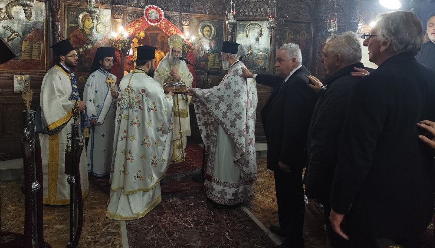 Στον πανηγυρίζοντα Ιερό Ναό Αγίου Ιωάννου του Θεολόγου στο Πεδινό ο Σεβασμιώτατος Μητροπολίτης κ. Τιμόθεος