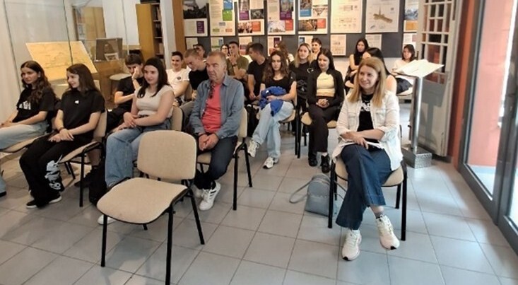 Επίσκεψη του τμήματος 5ου ΓΕΛ Καρδίτσας στο Μουσείο Πόλης Καρδίτσας