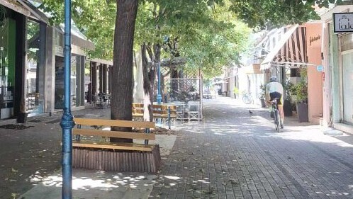 Σχετικά με την ανάπλαση των πεζοδρόμων Χατζημήτρου και Σμύρνης