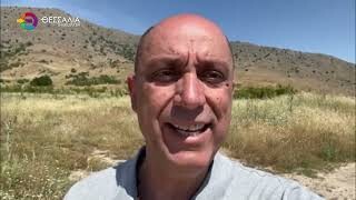 Τροχαίο στη Βόλου : Φορτηγό ξήλωσε μεταλλική εγκατάσταση πινακίδας στο Νοσοκομείο ο οδηγός