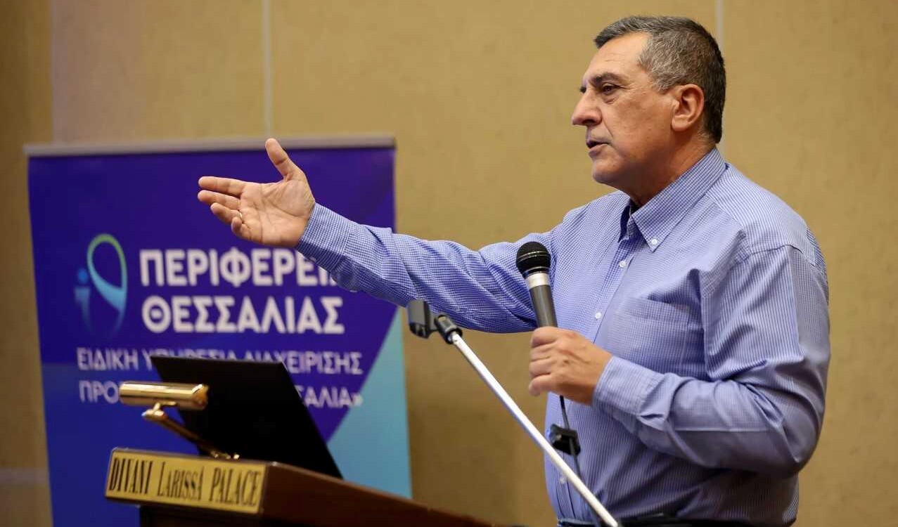 Κουρέτας: «Η Θεσσαλία για πρώτη φορά έχει αντιπλημμυρική προστασία Κουρέτας»
